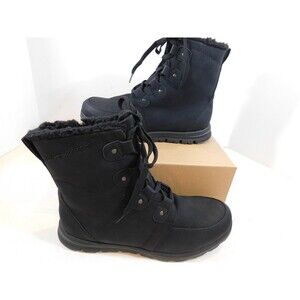 Vepose Lace Up Inside Zip Combat Boots sz 11 M Black